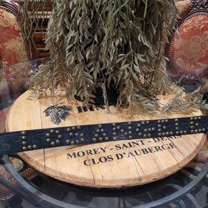 Vintage True Religion Leather Studded LOS ANGELES Belt Size 34